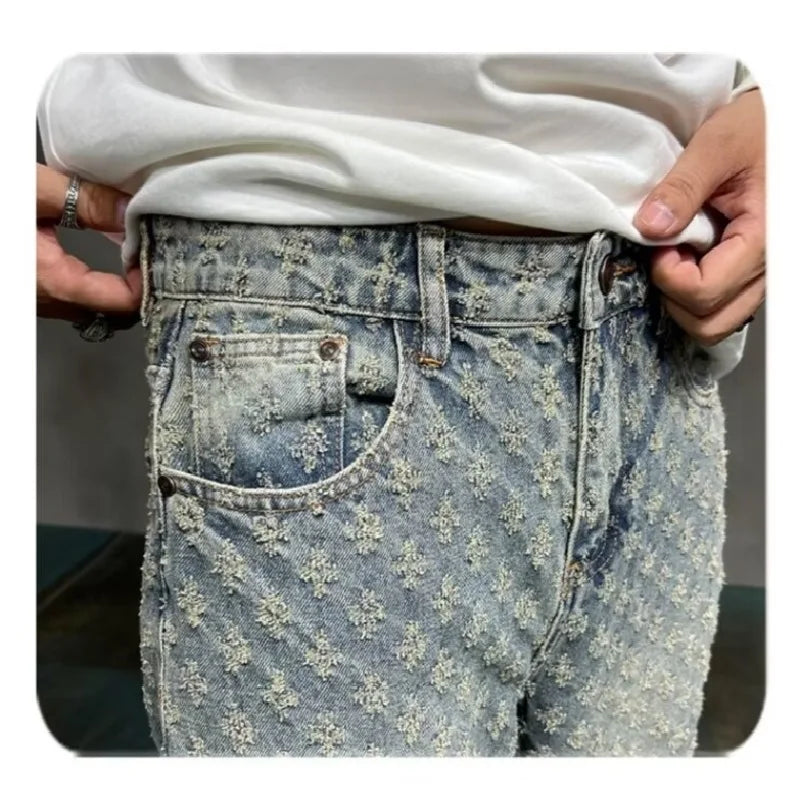 Jacquard Jeans
