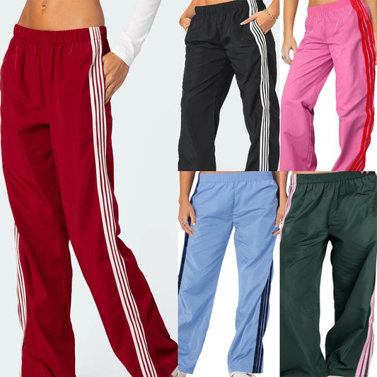 Striped Track Pants for Women