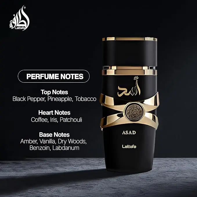 Lattafa  Asad for Men Pheromone fragrance Arabian women's perfume Pheromone cologne