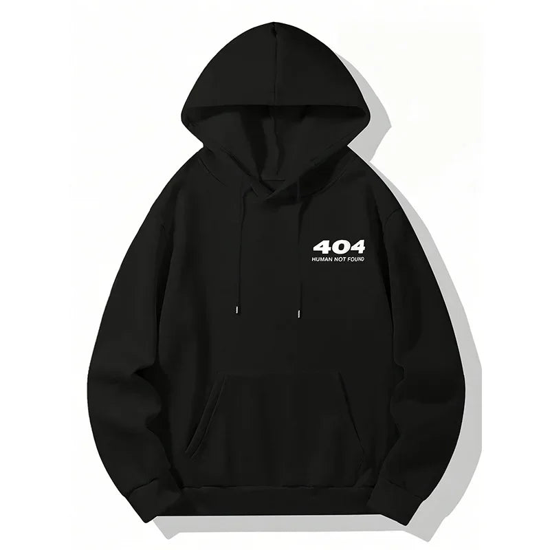 Men's Hoodies Black Sweatshirt