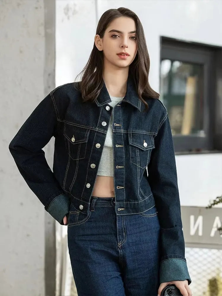 HH Women Denim Jacket Pants