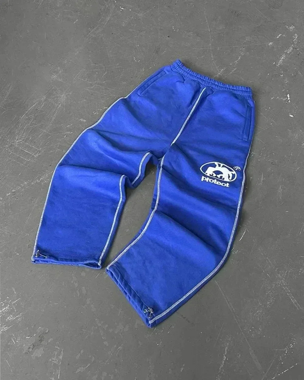 Patch Retro Y2K Pants Baggy Sweatpants