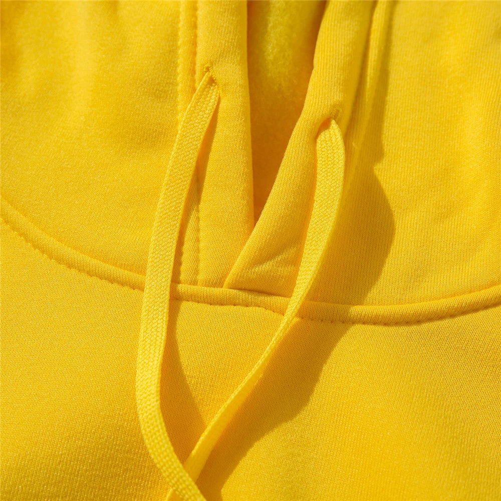 Plain Pullover Fleece Hoodies
