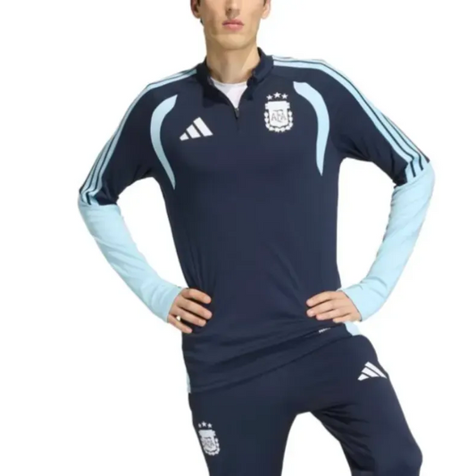 Argentina navy blue training technical tracksuit 2026/27 - Adidas