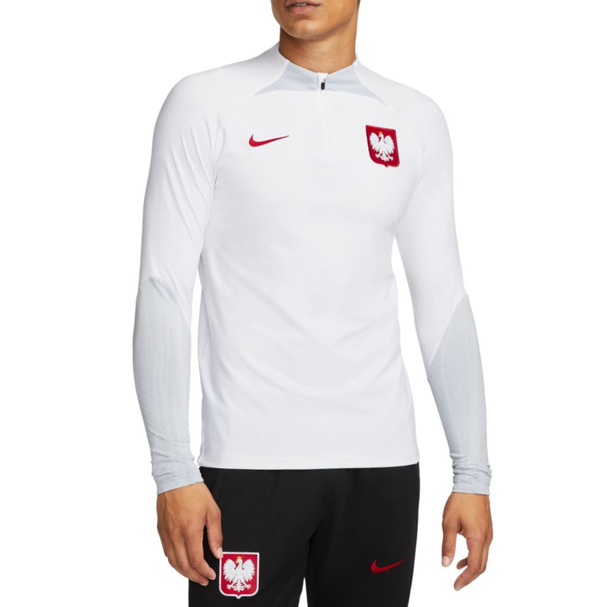 Poland training technical Soccer tracksuit 2022/23 white/black - Nike